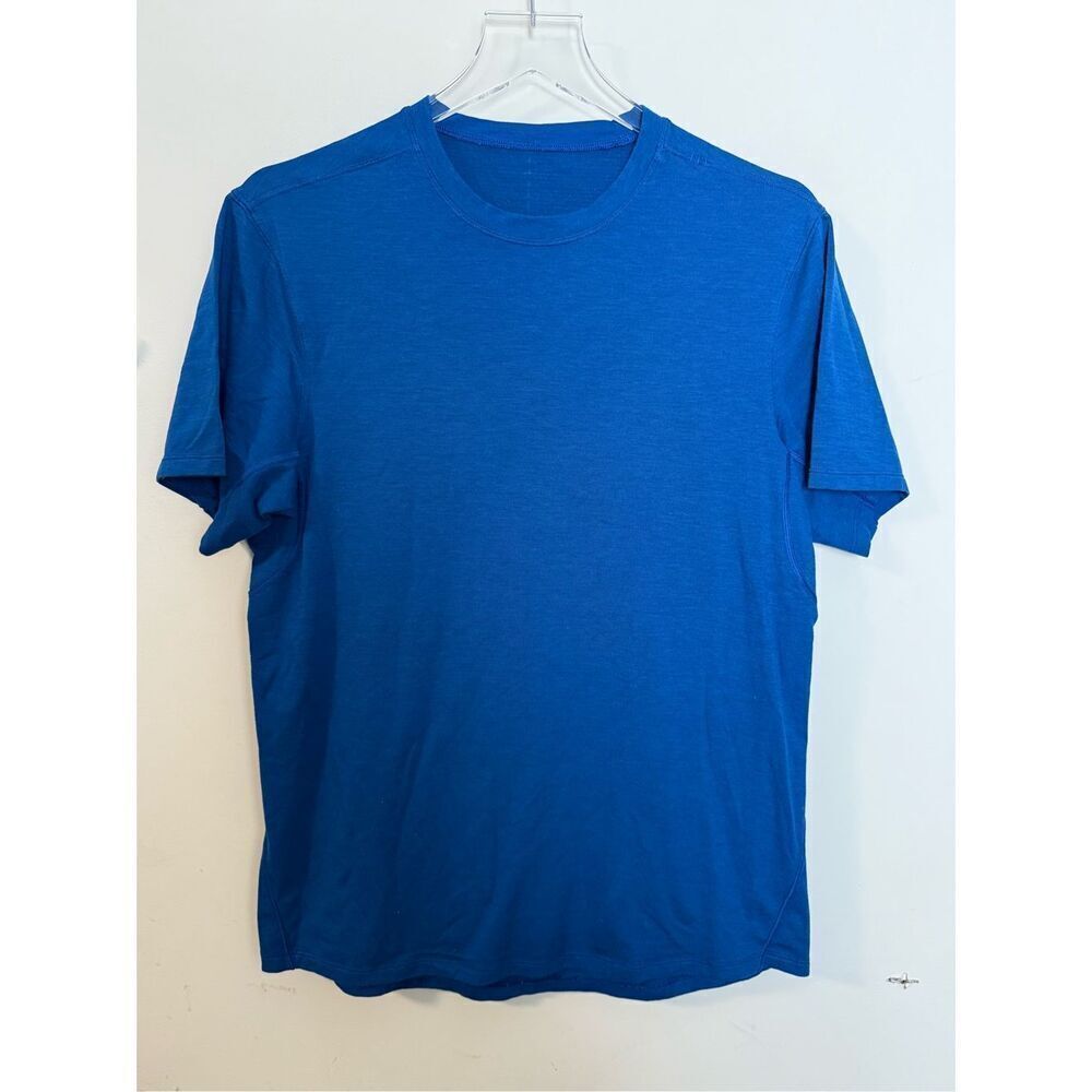 Lululemon Somatic Short Sleeve Mens Royal Blue Large